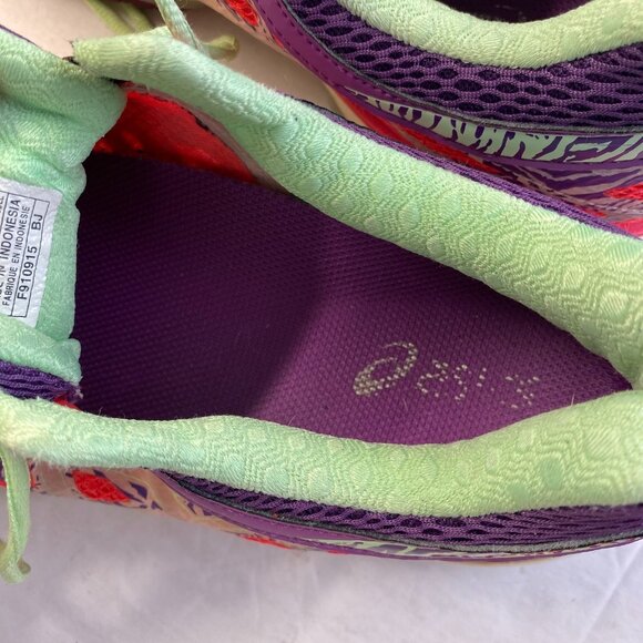 Asics Women's Athletic Shoes - Pink and Purple 241 - Picture 10 of 13